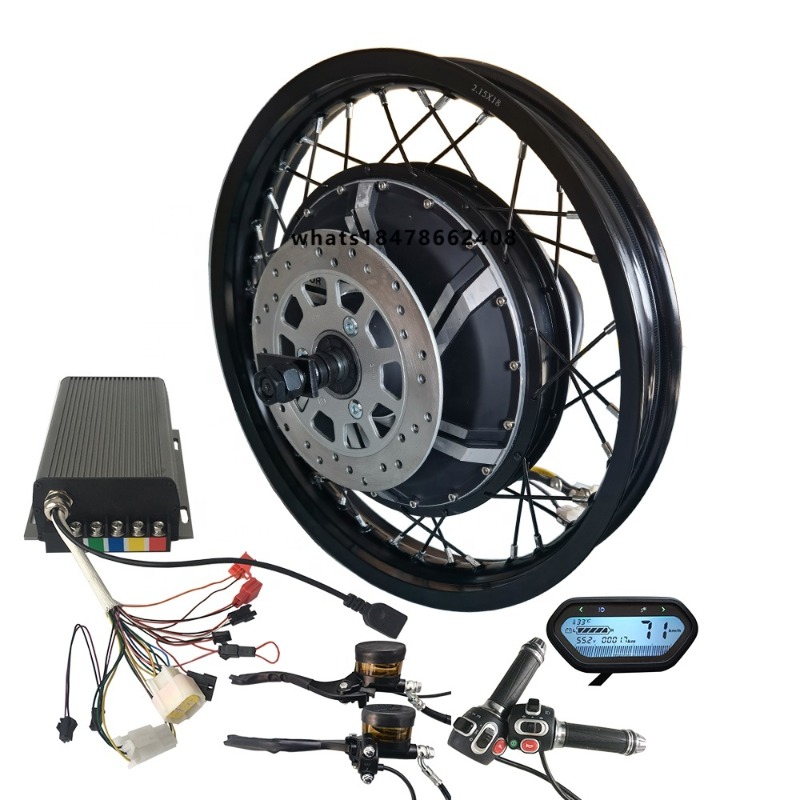 มอเตอร์ 8000W 12000W 16000W 27 - 12000W Electric Motorcycle Hub Motor บทวิจารณ์และราคา